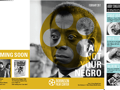 Feb Program arthouse cinema james baldwin print