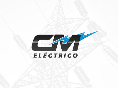 CM Eléctrico df electric electrical hermosillo hmo logotype mexico sonora