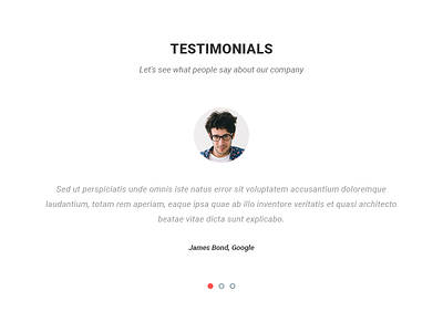 Matx Testimonial agency best clean cleanui coderpixel concept kit landing page shot testimonials ui