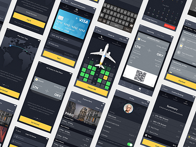 Sense UI Kit calendar card flight freebie premium sketch sketchapp tickets travel ui kit