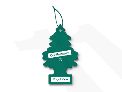 Illustration: Royal Pine air freshener car car freshener fresh movie oceans oceans 11 pine royal royal pine scent tree