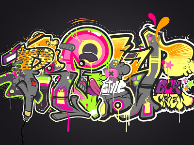 Predy Style graff graffiti illustration ilustracion mic micro predy