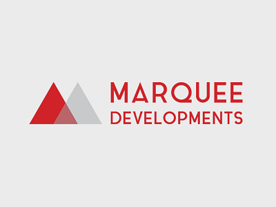 Marquee Developments brand branding corporate identity graphic design identity logo logo design property