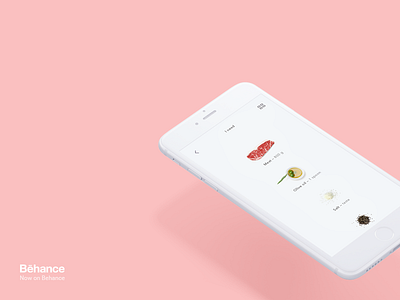 I, Steak on Behance behance design ios iphone meat mobile phone space steak ui ux white