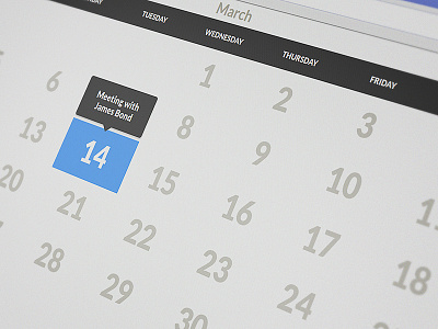 Calendar Page calendar page ui