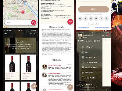 Wins_app 2017 app ui ux wins