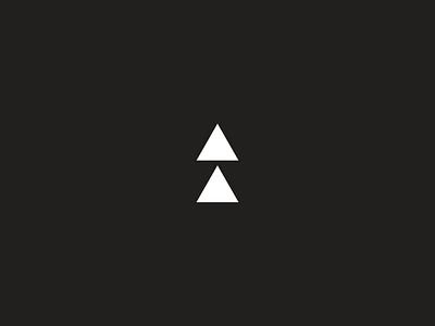 Relaunch brand identity logo mark refresh triangles twin forrest update web