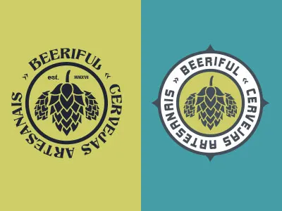 Beeriful branding beer brand branding brew handcraft