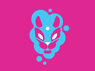 Bubble Lion bubble graphic lion simple