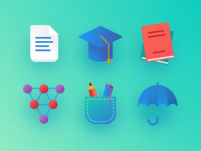 Finances icons finances flat icon icon illustration investing risks