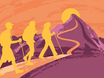 Living Journeys Summit Hike crested butte hiking mountain summit sunset