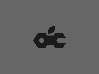 Mac Tec apple branding clean design icon inspiration logo perfect repair simple spanner tech vector