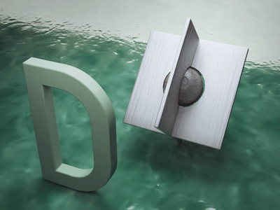 D - Desk Toy 3d c4d cycles cycles4d extrude gifgun puzzle