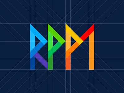 RPM logo logo m mark marketing monogram p r rpm solution web