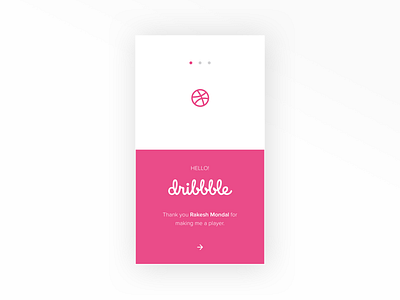 Hello! Dribbble debut design dribbble firstshot onboarding