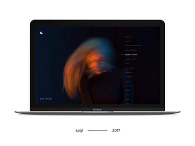 spgl.co — 2017 Home clean flat minimal nav navigation portfolio simple site typography ui web design website