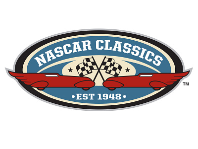 Nascar Classics brand identity