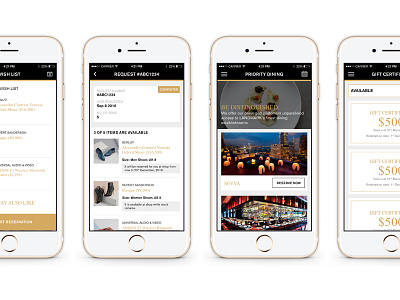 App design work in progress app hospitality interface ios list loyalty mobile shopping ui ux voucher wip