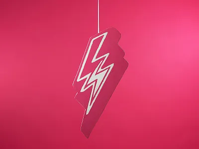 Lynchstock 2017 Logo bolt festival lightning lynchstock music physical pink white