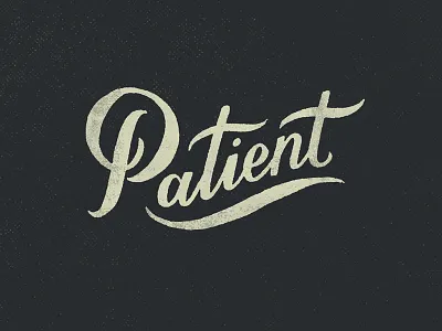 Love Is Patient bible verse church art cursive hand lettering lettering love script texture valentine valentines day