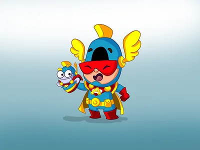 Atomic Puppet cartoon fanart illustration