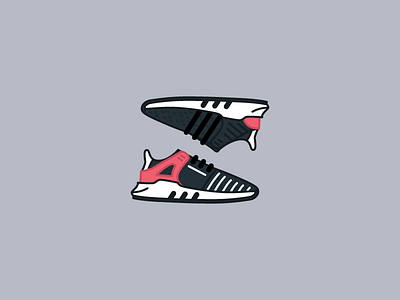 Adidas EQT 93-17 9317 adidas eqt illustration shoe