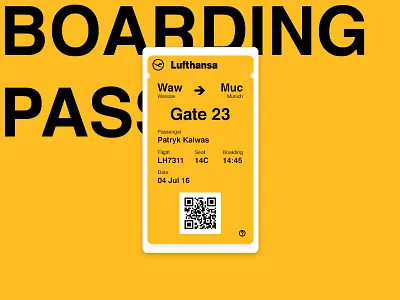 Boarding Pass – Day 24 #DailyUI 24 boarding daily dailyui pass ui ux web website