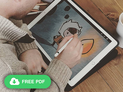 Peak Story #1 Fire [Free PDF] apple pencil book childrens book fire illustration ipad ipad pro kickstarter kids picture book procreate