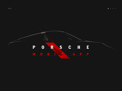 Porsche Mobil App app mobile porsche ui ux