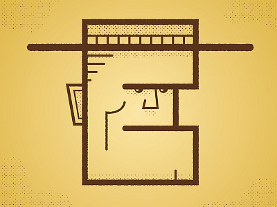 Mister E alphabet cartoon design e graphic illustration letterfaces lettering letters typefaces typeheads typography
