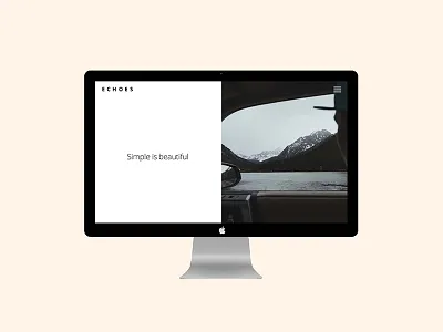 ECHOES | Minimal free 2017 template HTML bootstrap Download bootstrap download free minimal template html