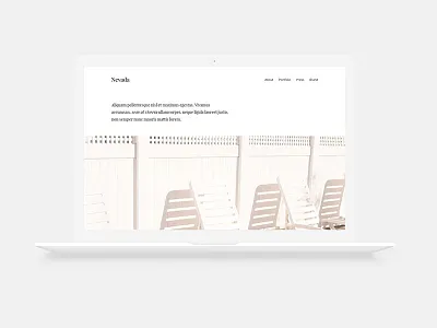 Nevada | Minimal free html single page template 2017 bootstrap free download html template minimal template single page