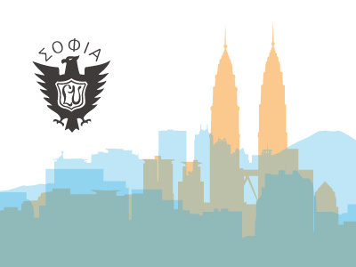 Website for Sophia University illustration ui ux web design web development