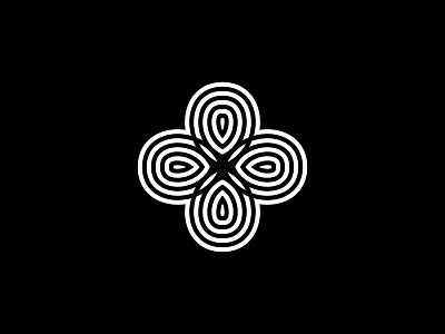 Nature Lines abstract brand branding cross line logo logotype minimal minimalist natural nature simple