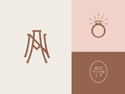 Keys Pt. II icon invitation key marks monogram na ring submark wedding wip