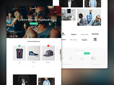 Sweed - Upcoming Woocommerce Theme ecommerce fashion homepage minimalist woocommerce wordpress theme