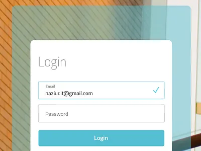 Modern Login Page UI Design clean login modern ui ux