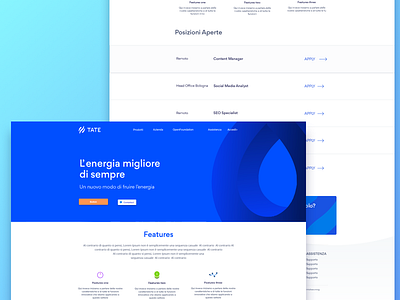 WIP 2 Landing flat landing page material ux