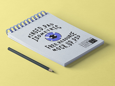 Free Psd Ringed Notepad Mockup mockup notepad psd ringed