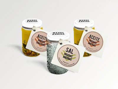 Madre Andina packaging branding design foodtruck jars packaging