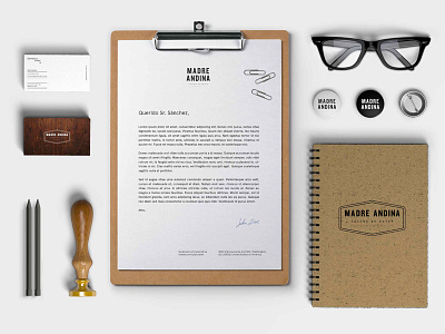 Madre Andina Branding branding design foodtruck graphic design identity