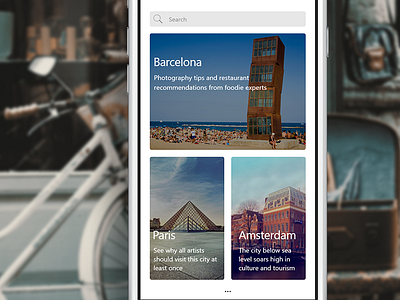 Because I love to travel amsterdam barcelona digest paris travel ui