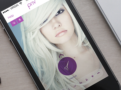 PRIV app new UI app cards design grid mobile tiles ui