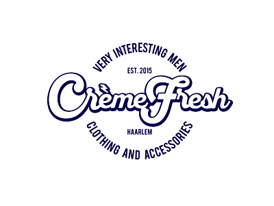 CremeFresh brand clothing identity logo retail