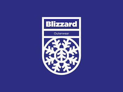 Blizzard Outerwear brand extreme sports logo mark outerwear skiing snowboarding snowflake tree