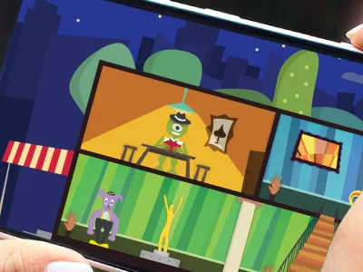 The Farago 2d adventure bar club game monsters platformer restaurant unity