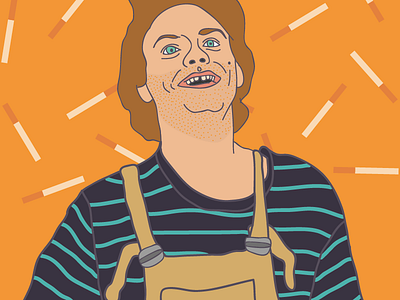 Mac Demarco II cigarettes digital draw drawing drugs fanart illustration macdemarco music sketch wip