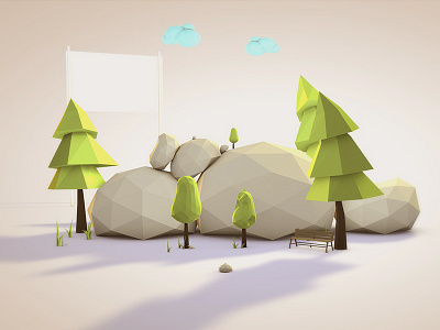 Little Mound 3d aftereffects cinema4d mound photoshop