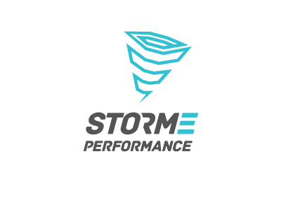 Storme Performance Logo branding identity logo motorcycle racing storm tornado