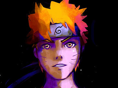 Naruto art illustration naruto art ipad sketch japanese magic